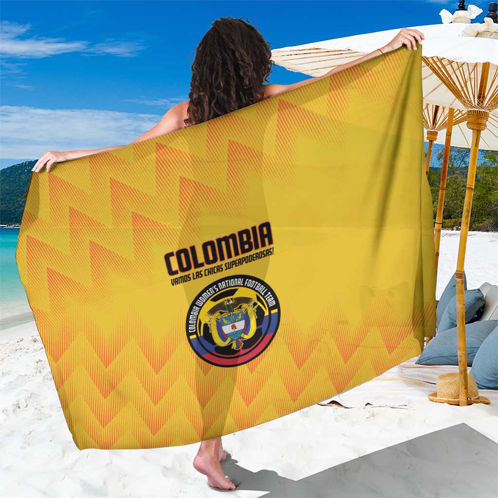 Colombia Football Sarong 2025 Las Chicas Superpoderosas - Yellow Version