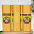 Custom Colombia Football Skinny Tumbler 2025 Las Chicas Superpoderosas - Yellow Version - Wonder Print Shop