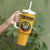 Custom Colombia Football Tumbler With Handle 2025 Las Chicas Superpoderosas - Yellow Version - Wonder Print Shop