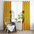 Colombia Football Window Curtain 2025 Las Chicas Superpoderosas - Yellow Version - Wonder Print Shop