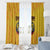 Colombia Football Window Curtain 2025 Las Chicas Superpoderosas - Yellow Version - Wonder Print Shop