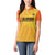 Custom Colombia Football Women Polo Shirt 2025 Las Chicas Superpoderosas - Yellow Version - Wonder Print Shop