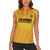 Custom Colombia Football Women Sleeveless Polo Shirt 2025 Las Chicas Superpoderosas - Yellow Version - Wonder Print Shop