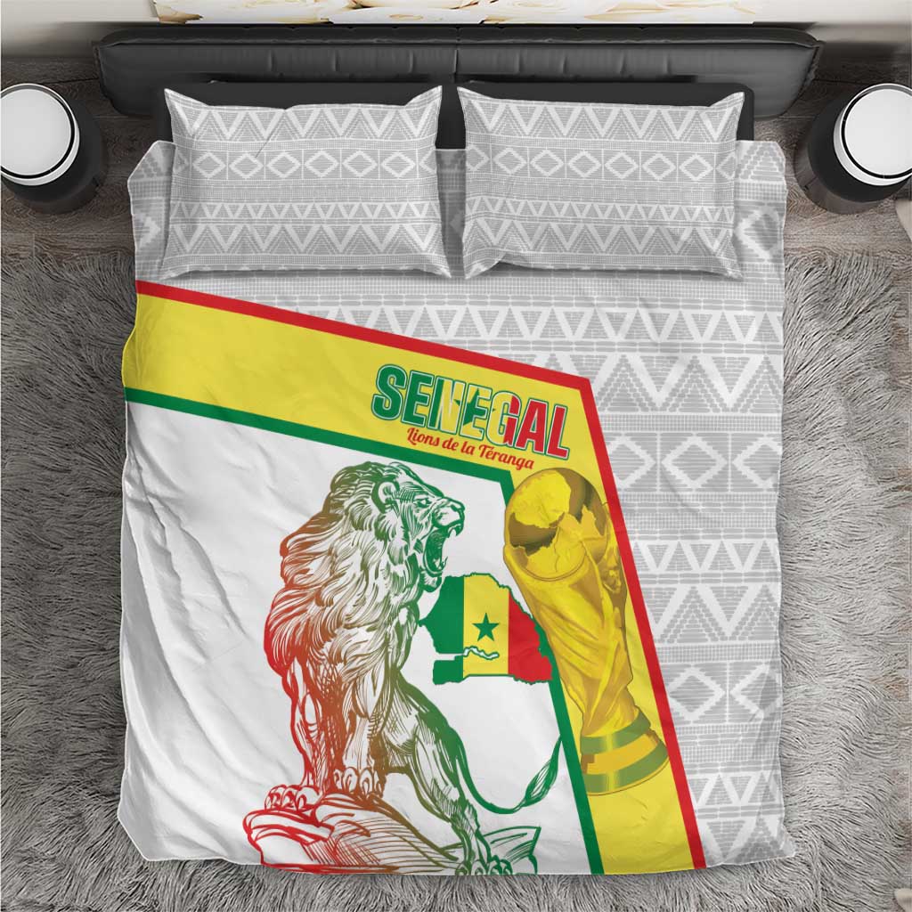 Senegal Football Bedding Set 2026 Come On Lions de la Teranga - Wonder Print Shop