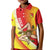 Personalized Sicilia La Trinacria Kid Polo Shirt Sicilian Map Flag Color