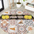 Personalized Sicilia National Symbols With Mosaic Motifs Round Carpet