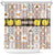 Personalized Sicilia National Symbols With Mosaic Motifs Shower Curtain