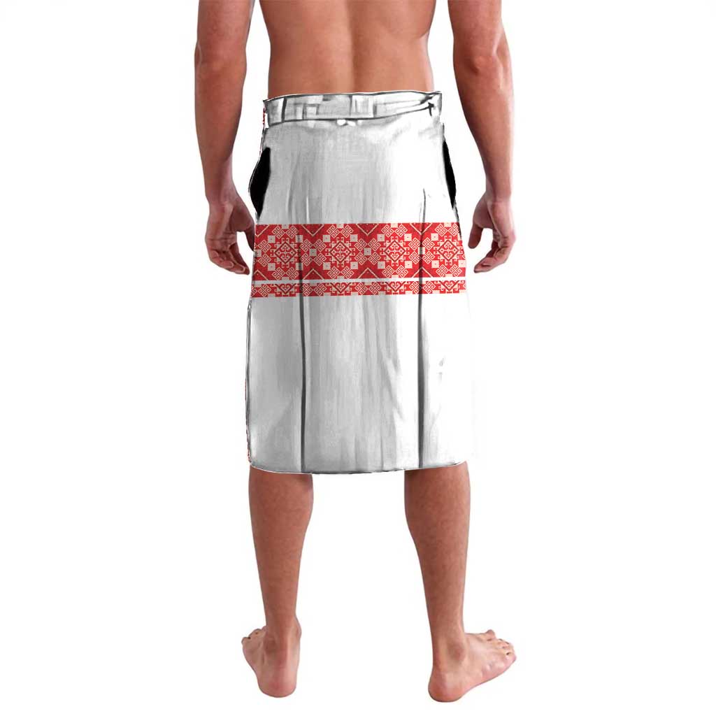 Personalised Georgia Independence Day Lavalava Sameba Cathedral Borjgali Folk Pattern
