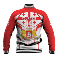 Custom Georgia Football Baseball Jacket Come On Georgian