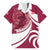 Custom Georgia Rugby Family Matching Puletasi and Hawaiian Shirt Go Borjgalosnebi