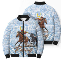 Kentucky Horse Racing Thurby Bomber Puffer Jacket
