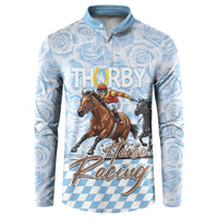 Kentucky Horse Racing Thurby Button Sweatshirt