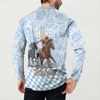 Kentucky Horse Racing Thurby Button Sweatshirt