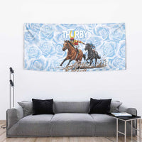 Kentucky Horse Racing Thurby Tapestry