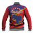 Venezuela Independence Day Baseball Jacket Feliz Dia de la Independencia Grunge Style - Wonder Print Shop