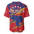 Venezuela Independence Day Baseball Jersey Feliz Dia de la Independencia Grunge Style - Wonder Print Shop