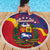 Venezuela Independence Day Beach Blanket Feliz Dia de la Independencia Grunge Style - Wonder Print Shop