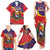 Venezuela Independence Day Family Matching Tank Maxi Dress and Hawaiian Shirt Feliz Dia de la Independencia Grunge Style - Wonder Print Shop