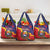 Venezuela Independence Day Grocery Bag Feliz Dia de la Independencia Grunge Style