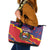 Venezuela Independence Day Leather Tote Bag Feliz Dia de la Independencia Grunge Style - Wonder Print Shop