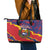 Venezuela Independence Day Leather Tote Bag Feliz Dia de la Independencia Grunge Style - Wonder Print Shop