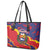 Venezuela Independence Day Leather Tote Bag Feliz Dia de la Independencia Grunge Style - Wonder Print Shop