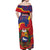 Venezuela Independence Day Off Shoulder Maxi Dress Feliz Dia de la Independencia Grunge Style - Wonder Print Shop