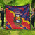 Venezuela Independence Day Quilt Feliz Dia de la Independencia Grunge Style