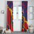 Venezuela Independence Day Window Curtain Feliz Dia de la Independencia Grunge Style - Wonder Print Shop