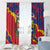 Venezuela Independence Day Window Curtain Feliz Dia de la Independencia Grunge Style - Wonder Print Shop