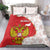 Russia Independence Day Bedding Set Coat Of Arms With Map - Wonder Print Shop