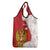 Russia Independence Day Grocery Bag Coat Of Arms With Map