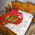 Russia Independence Day Quilt Coat Of Arms With Map - Wonder Print Shop