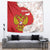 Russia Independence Day Tapestry Coat Of Arms With Map - Wonder Print Shop