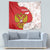 Russia Independence Day Tapestry Coat Of Arms With Map - Wonder Print Shop