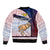 Polynesian Pride Father Day Philippines Bomber Jacket Filipino Pattern Maligayang Araw ng Mga Ama - Wonder Print Shop