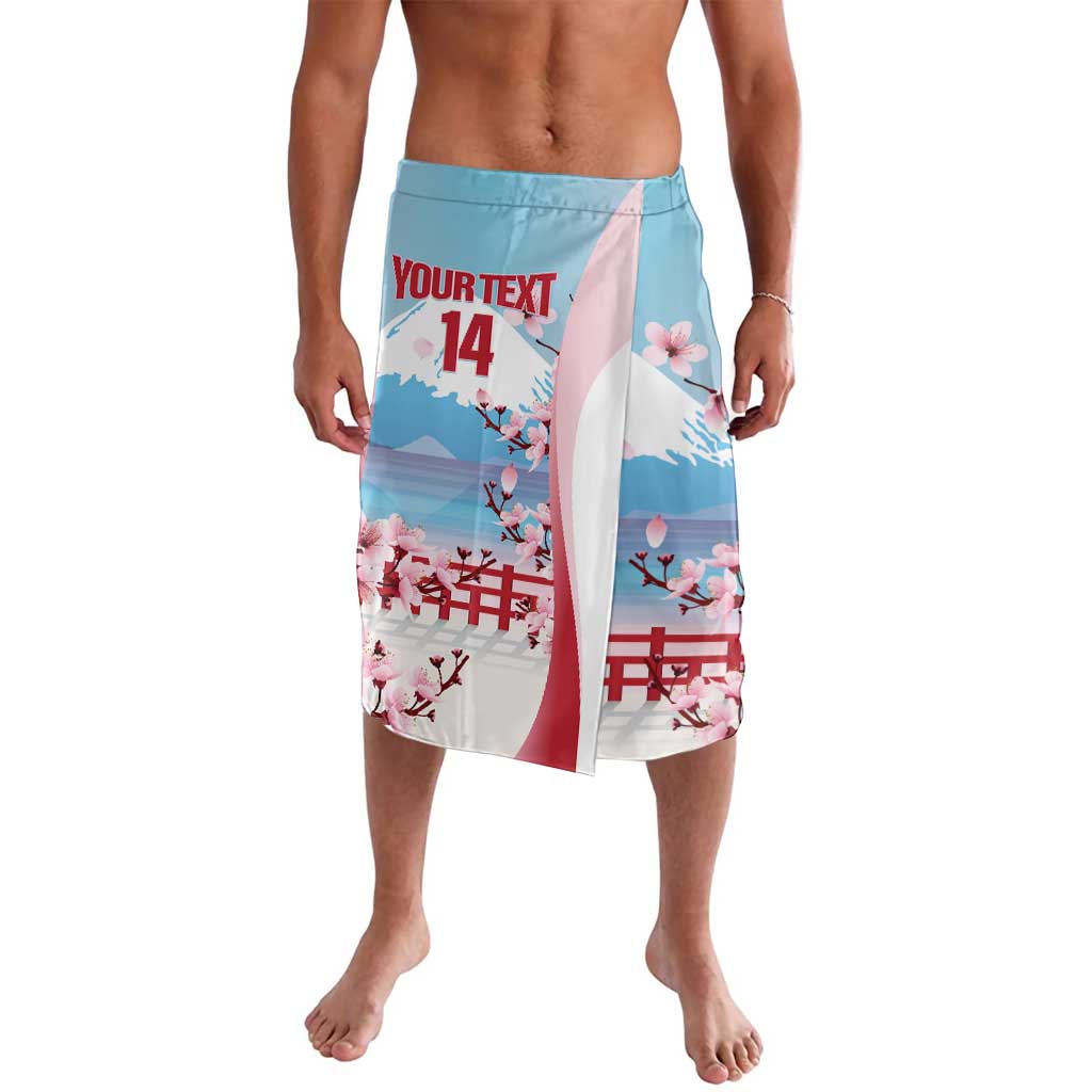 Japan Rugby Custom Lavalava Go Sakuras Japanese Mount Fuji