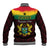 1 July Ghana Republic Day Baseball Jacket African Pattern Mix Flag Unique Style - Wonder Print Shop