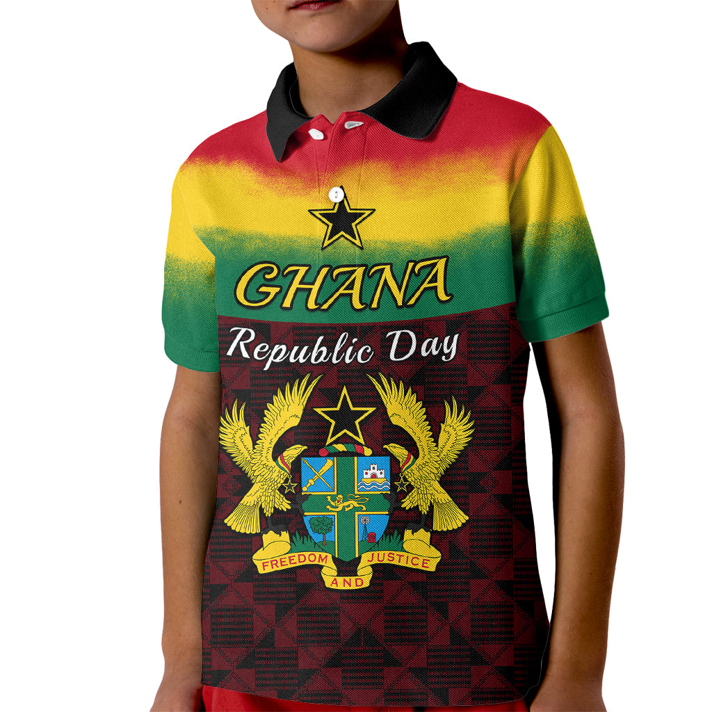 1-july-ghana-republic-day-kid-polo-shirt-african-pattern-mix-flag-unique-style