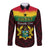 1 July Ghana Republic Day Long Sleeve Button Shirt African Pattern Mix Flag Unique Style - Wonder Print Shop