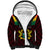 1 July Ghana Republic Day Sherpa Hoodie African Pattern Mix Flag Unique Style - Wonder Print Shop