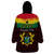 1 July Ghana Republic Day Wearable Blanket Hoodie African Pattern Mix Flag Unique Style - Wonder Print Shop