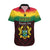 Personalised 1 July Ghana Republic Day Hawaiian Shirt African Pattern Mix Flag Unique Style - Wonder Print Shop