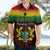 Personalised 1 July Ghana Republic Day Hawaiian Shirt African Pattern Mix Flag Unique Style - Wonder Print Shop