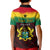 Personalised 1 July Ghana Republic Day Kid Polo Shirt African Pattern Mix Flag Unique Style - Wonder Print Shop