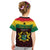 Personalised 1 July Ghana Republic Day Kid T Shirt African Pattern Mix Flag Unique Style - Wonder Print Shop