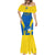 Ukraine Mermaid Dress Happy Ukrainian 32nd Independence Anniversary - Wonder Print Shop