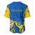 Custom Ukraine Baseball Jersey Happy Ukrainian 32nd Independence Anniversary - Wonder Print Shop