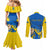 custom-ukraine-couples-matching-mermaid-dress-and-long-sleeve-button-shirts-happy-ukrainian-32nd-independence-anniversary