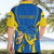 Custom Ukraine Hawaiian Shirt Happy Ukrainian 32nd Independence Anniversary - Wonder Print Shop